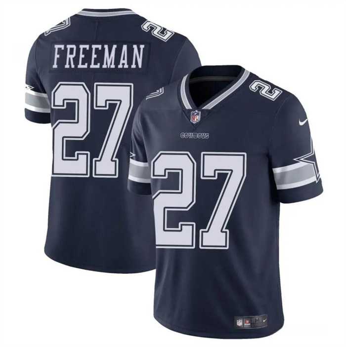 Men & Women & Youth Dallas Cowboys #27 Royce Freeman Navy Vapor Untouchable Limited Football Stitched Jersey->dallas cowboys->NFL Jersey